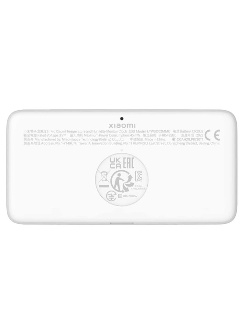 Xiaomi Xiaomi Temperature and Humidity Monitor Clock BHR5435GL - White  - Image 2