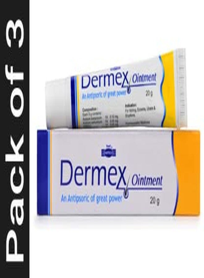 krig's Hapdco Dermex Ointment 20 gm (Pack of 3) - Image 2