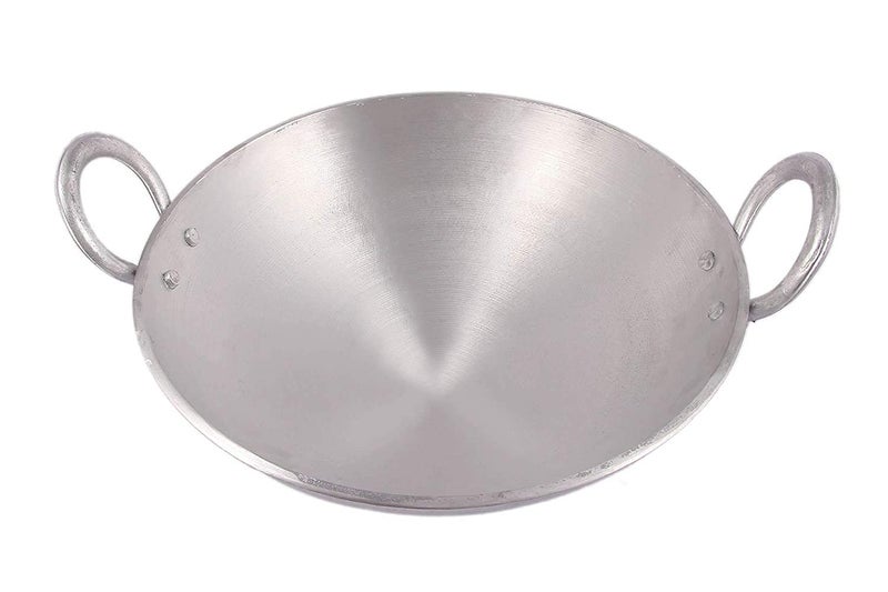 RJ kitchenware Store Aluminium Kadhai | 2.5 Litre DEEP Fry kadai with Handle - Image 4