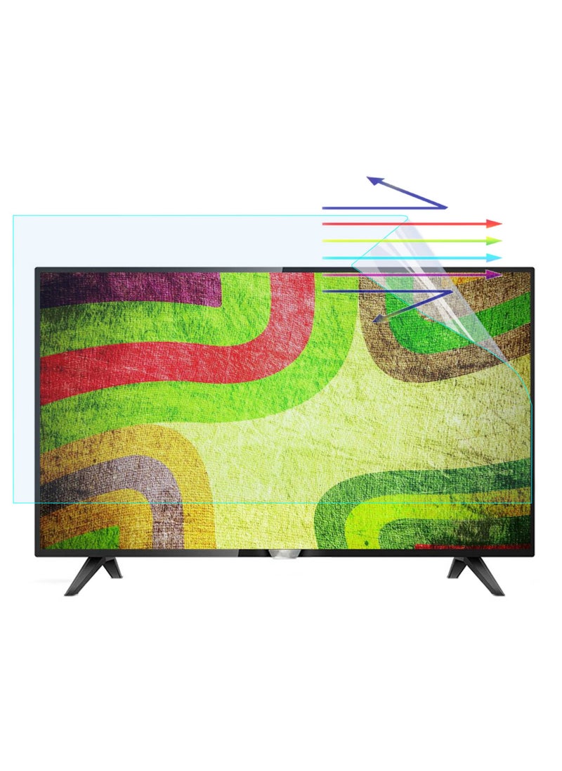 JC JCSKY JC JCSKY 43 Inch Anti Glare TV Screen Protector Indoor LED LCD TV Anti Blue Light Filter Film AntiScratch Injury Against Radiation TV Guard Relieve Eye Fatigue Matte  43in942529mm 