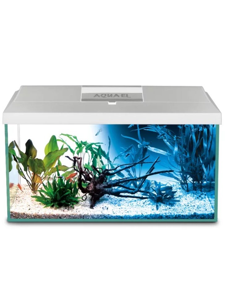AQUARIUM - Aquael Aquarium Set Leddy 60 White Day & Night - Image 1