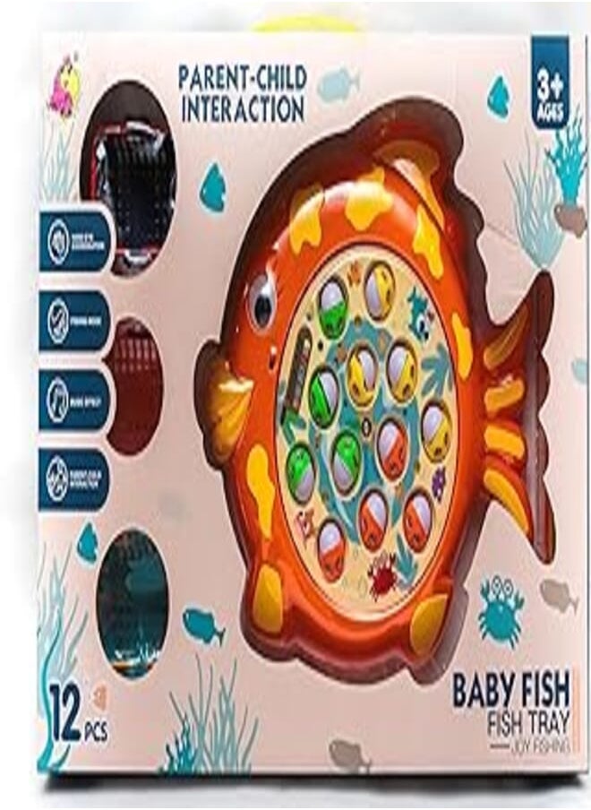 Carol Baby Fish Tray 12 pcs Music- Batteries+3Y 