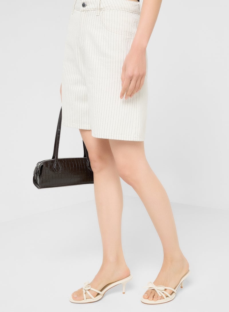 Ginger Heeled Mule With Bow  - Image 5