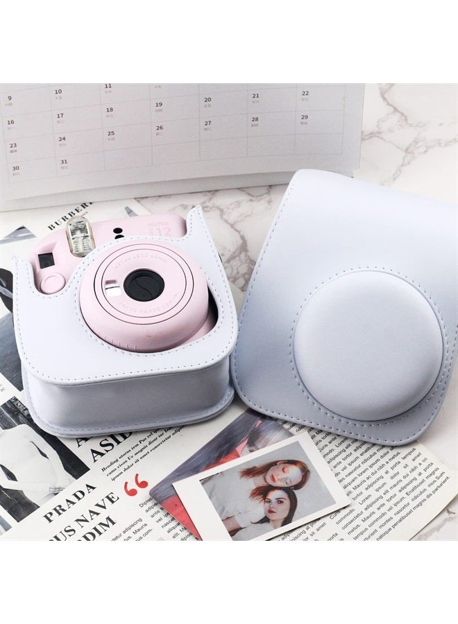 Frankmate Protective Case Compatible with Fujifilm Instax Mini 12 11 9 8 Instant Film Camera with Accessory Pocket and Adjustable Strap - Image 5