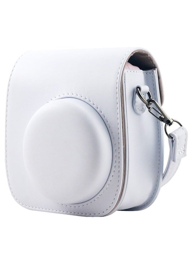 Frankmate Protective Case Compatible with Fujifilm Instax Mini 12 11 9 8 Instant Film Camera with Accessory Pocket and Adjustable Strap - Image 1