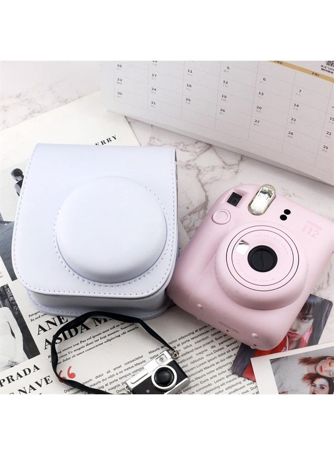 Frankmate Protective Case Compatible with Fujifilm Instax Mini 12 11 9 8 Instant Film Camera with Accessory Pocket and Adjustable Strap - Image 4