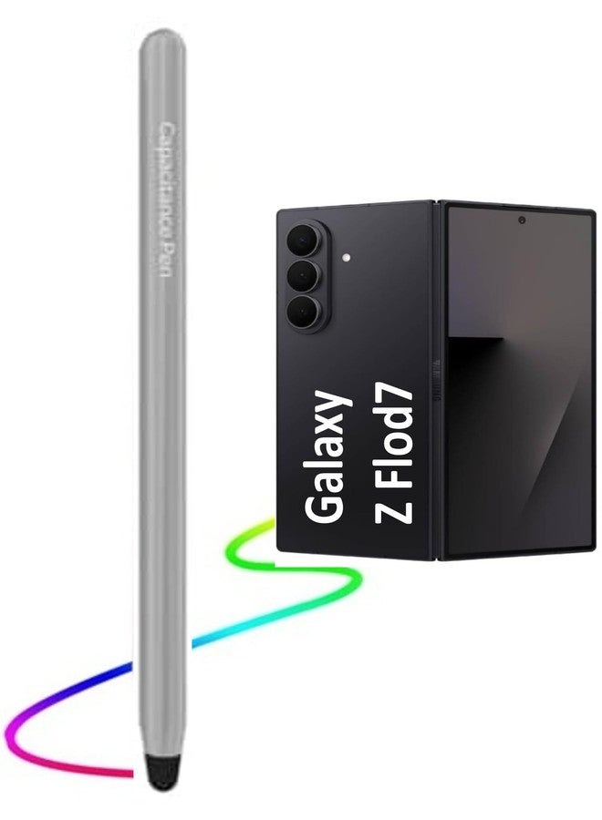 SLQ Stylus Pen for Samsung Galaxy Z Fold 7 5G, Supporting Both Internal and External Screen, S Pen Compatible with Galaxy Fold 7 Phones Touch Screen Stylus Pen (Gray) - Image 1