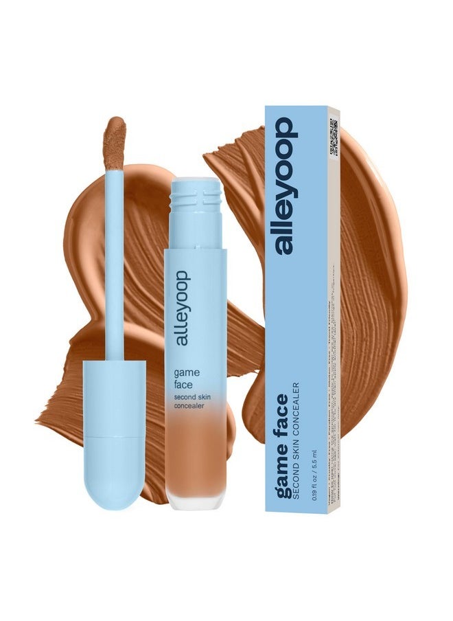 ALLEYOOP Alleyoop Game Face Makeup Concealer - Lightweight, Buildable Under Eye Concealer for Dark Circles, Hydrating Cream Formula for Women with Aloe Stem Cell - Smooth, Crease-Proof Makeup, Champion  - Image 1