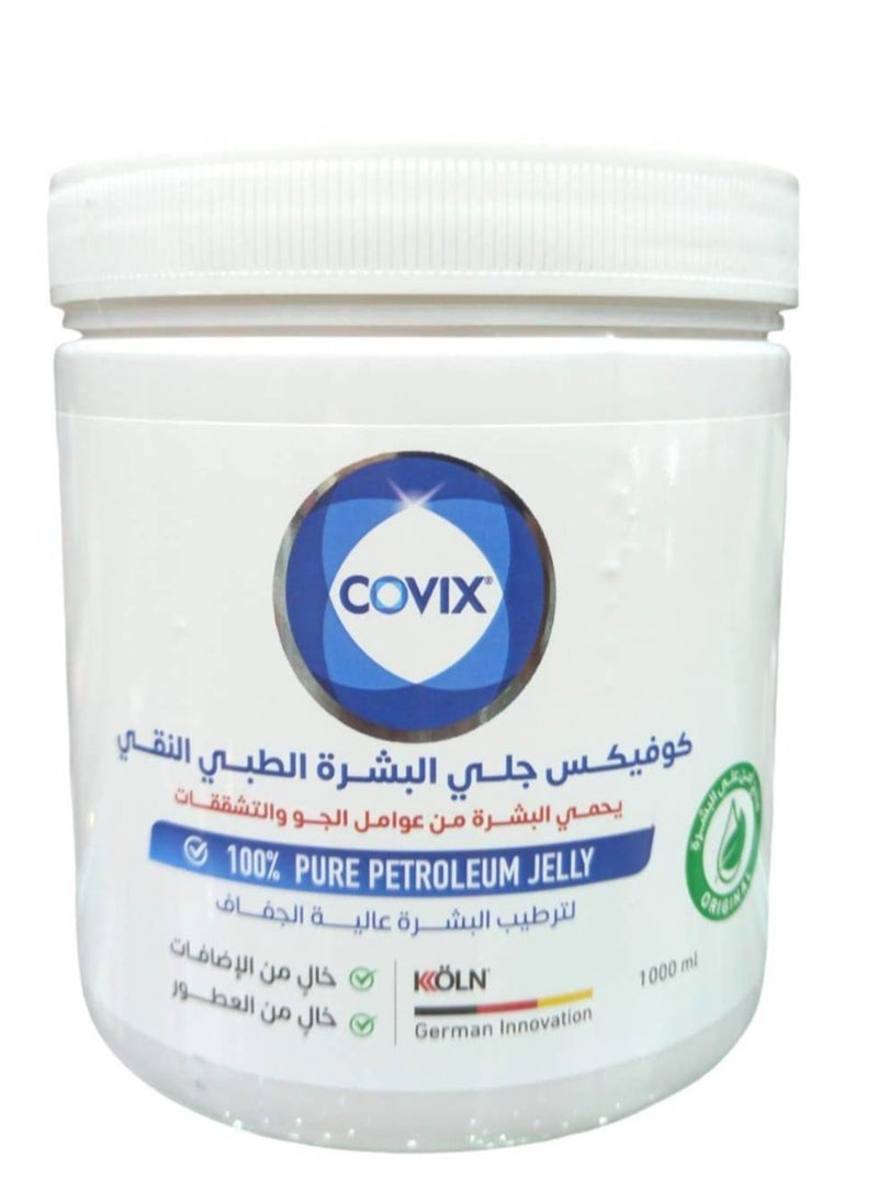 covix covix 100% pure petroleum jelly 1000 ml 
