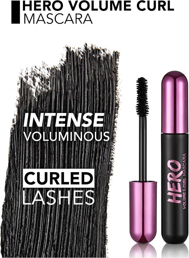 flormar Hero Volume & Curl Intense Volumizing Curling Mascara 000 Hero Volume - Image 3