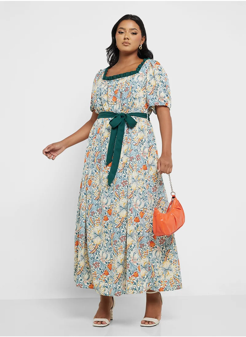 ايلا بلس Floral Print Dress