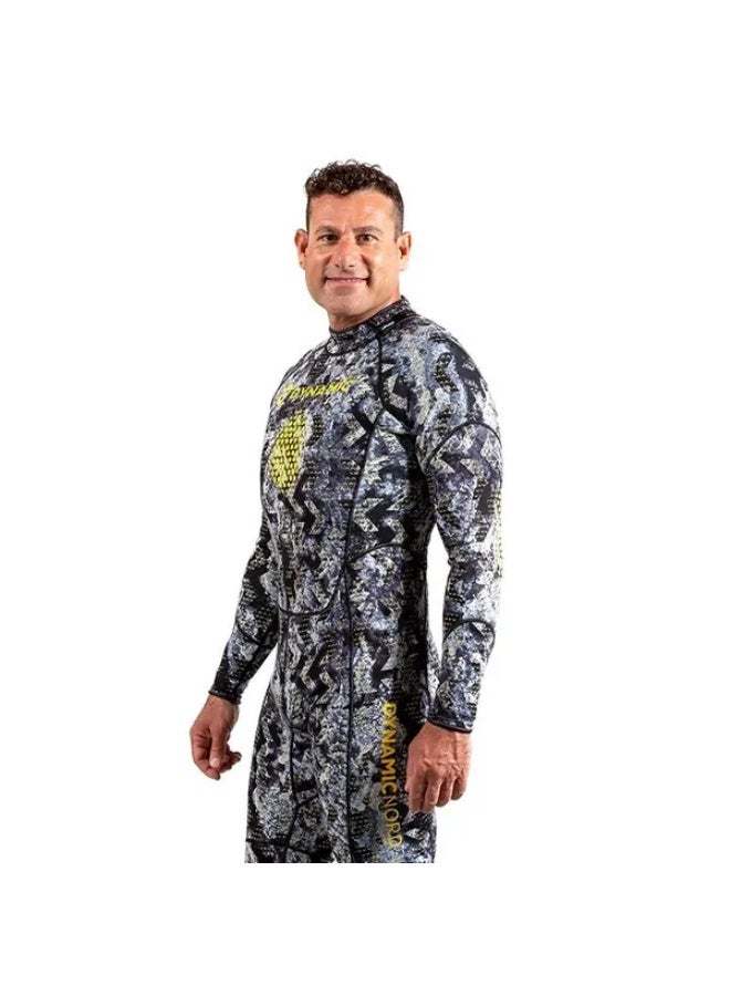 DYNAMICNORD FDS-2 FREE DIVE SUIT 1.5MM CAMO/GREY - XL - Image 4