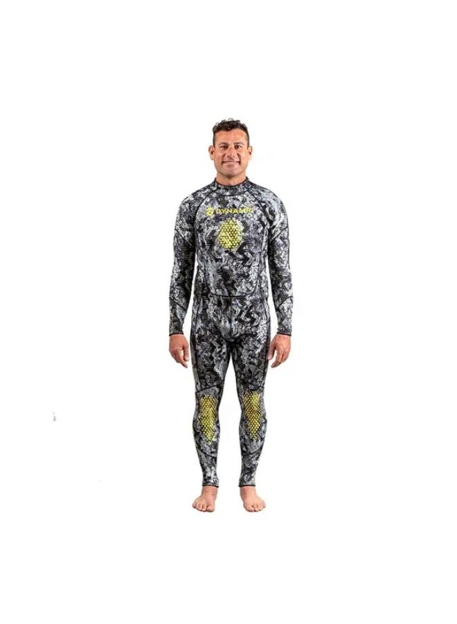DYNAMICNORD FDS-2 FREE DIVE SUIT 1.5MM CAMO/GREY - XL - Image 1
