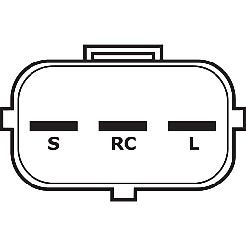 DB Electrical مولد كهربائي DB Electrical 400-48110 متوافق مع/بديل لفورد 4.6L كراون فيكتوريا 2004 2005 2006 2007 2008 2009 2010 2011 شرطة 190A، ميركوري غراند ماركيز 2004 A4TJ0181 113747 GL-598 - Image 2