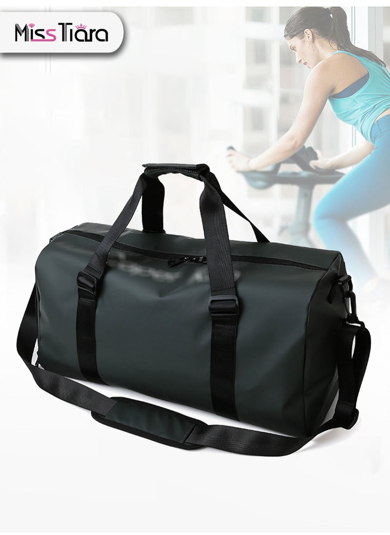 MissTiara - Sports Gym Bag Travel Bags with Dry Wet Pocket and Shoe Compartment - Image 1
