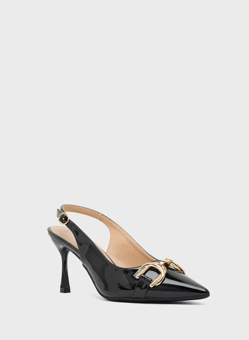 ELLA High Heeled Sling Back Pump