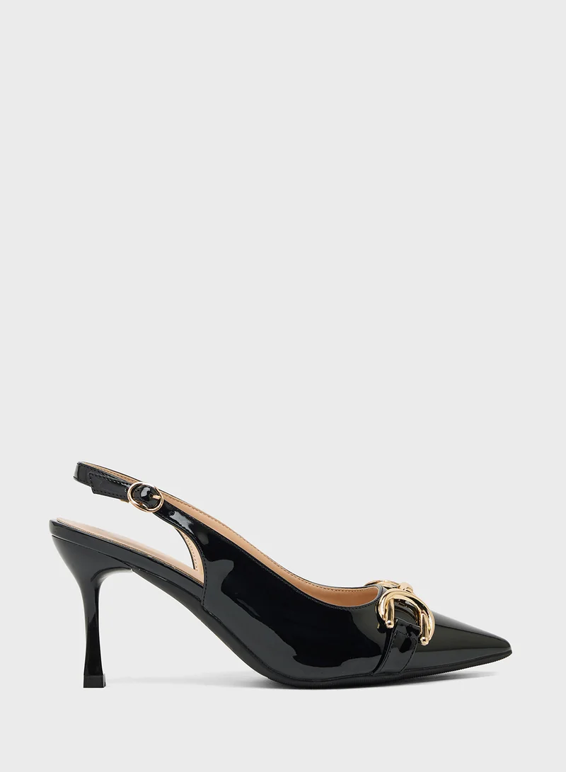 ELLA High Heeled Sling Back Pump