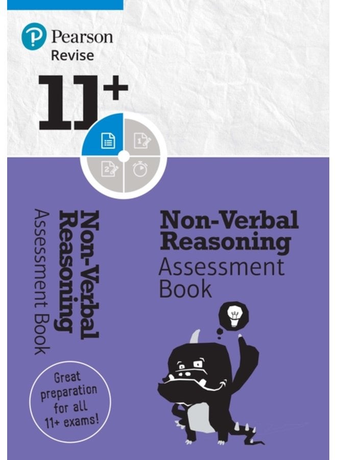 Pearson REVISE 11 Non Verbal Reasoning Assessment Book for the 2023 and 2024 exams - Paperback