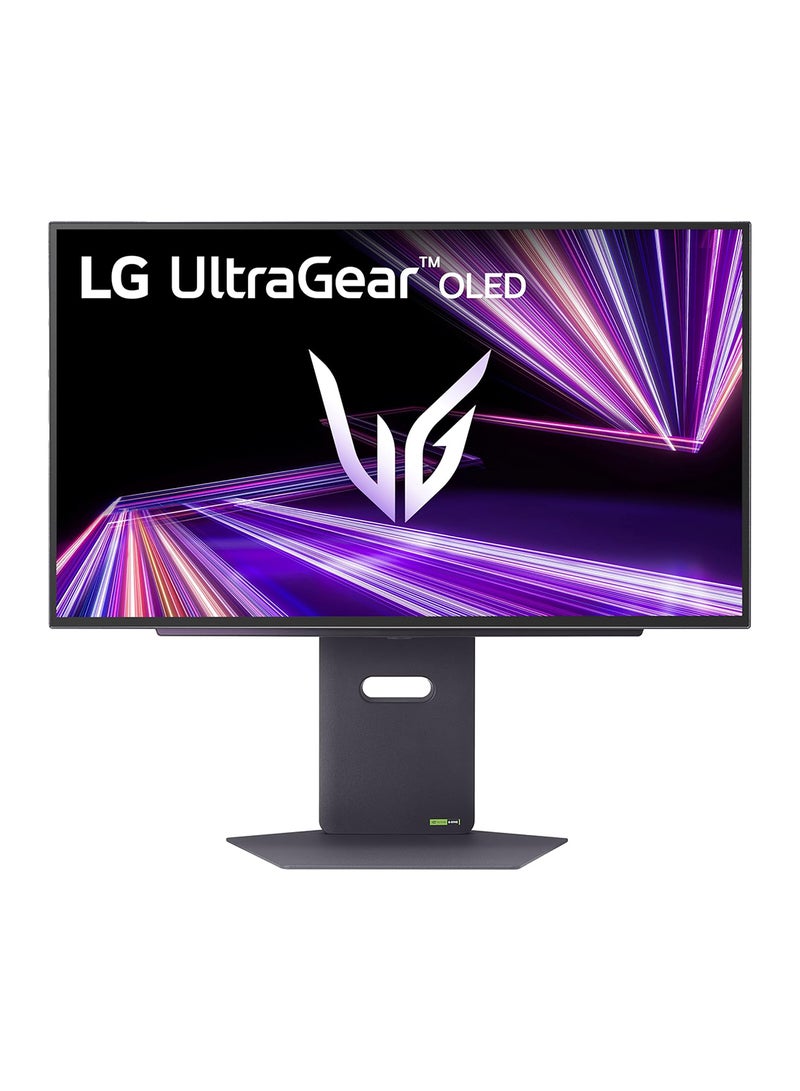 LG 27GX790A-B 27-inch Ultragear OLED Gaming Monitor QHD, 480Hz, 0.03ms, DisplayPort 2.1, True Black 400, NVIDIA G-Sync, AMD FreeSync Premium Pro, HDMI, DP, USB, Tilt/Height/Swivel/Pivot Stand Black - Image 1