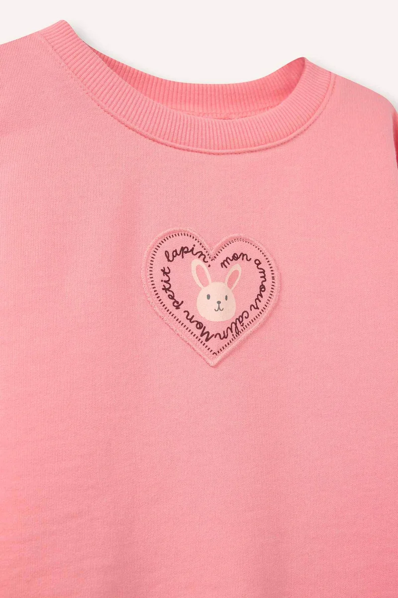 ديفاكتو Oversize Crew Neck Sweatshirt