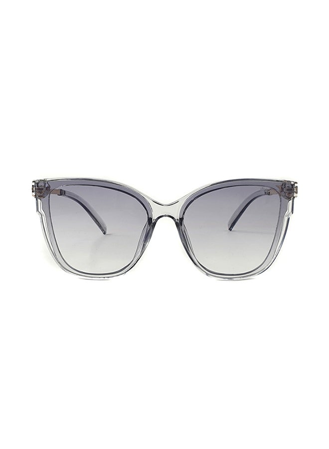 Aping APZ65-081 B161 63mm Oversized Butterfly Sunglasses Crystal Grey - Image 2