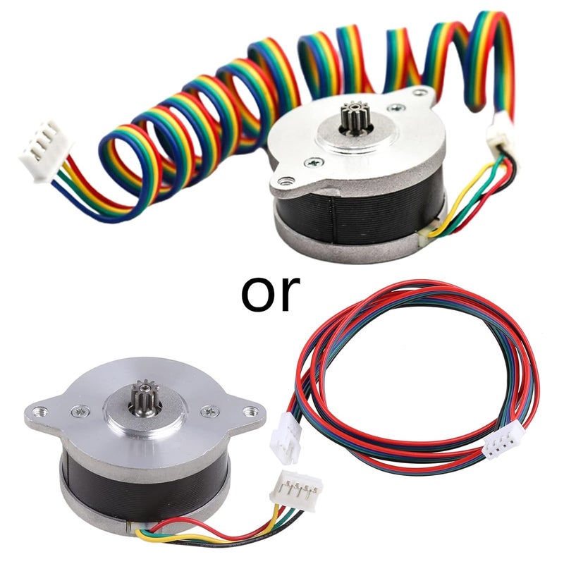Nema14 Stepper Motor 36BYGH 2 Phase 4 Wire 36mm Pancake Motor with 70cm Extension Cable - Image 3