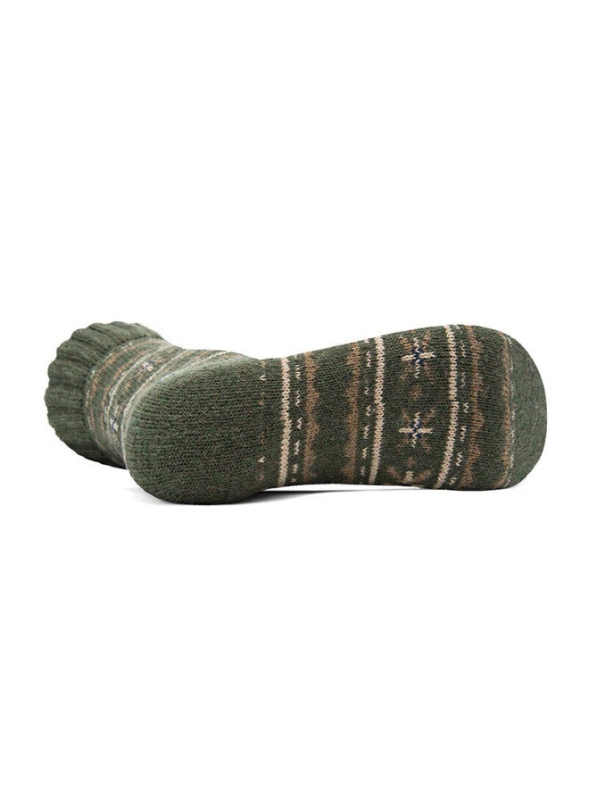 Tfo Wool Outdoor Socks Comfortable Breathable Sports Socks Durable Hiking Mountaineering Socks 2902451 Women's Green - Image 2