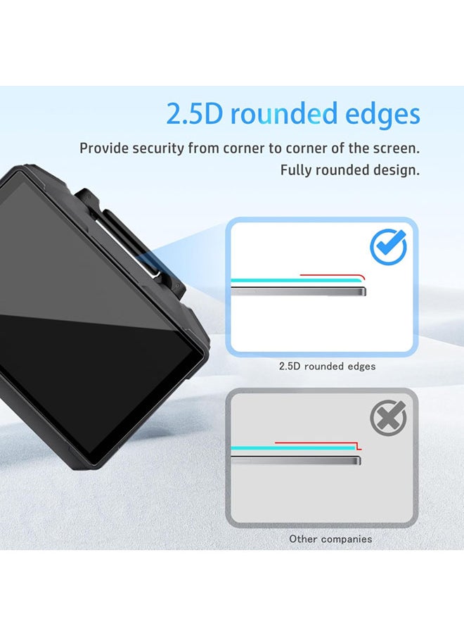 SJet 2 PACK Drone Remote Controller Screen Protector For DJI RC Pro 2, Anti-Scratch Tempered Glass for DJI Mavic 4 Pro RC Pro 2  Remote Controller Accessories  - Image 3