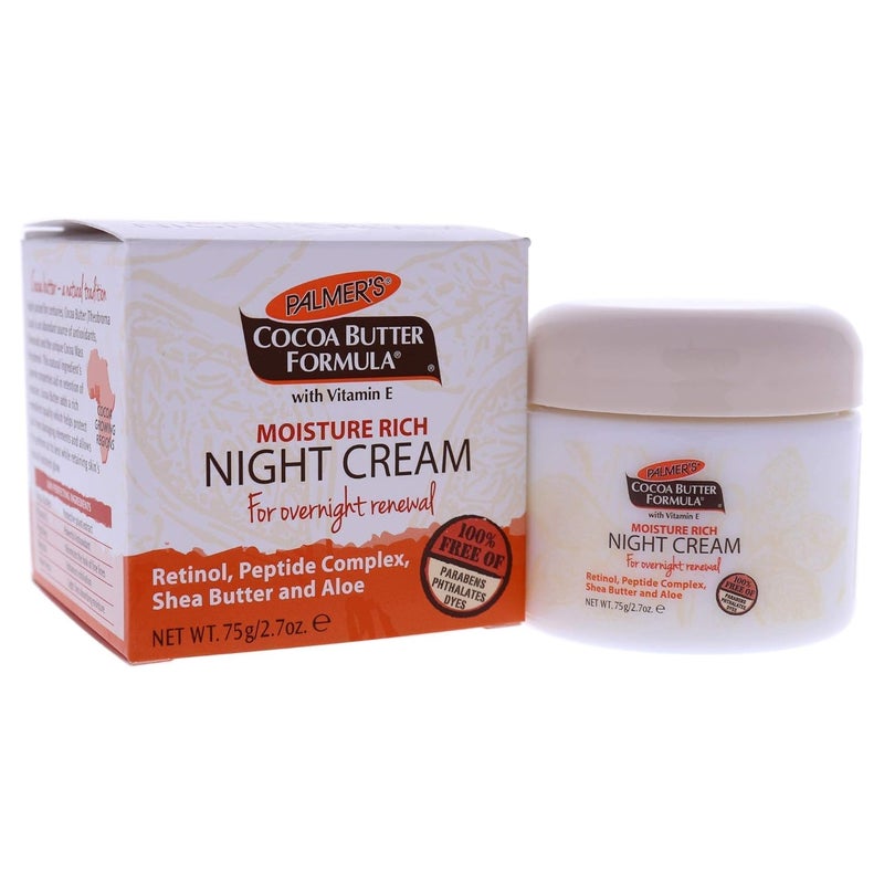 PALMER'S Palmers Cocoa Butter Formula Moisture Rich Facial Night Cream 75 g  - Image 3