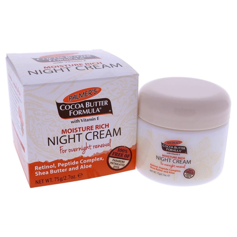 PALMER'S Palmers Cocoa Butter Formula Moisture Rich Facial Night Cream 75 g  - Image 5