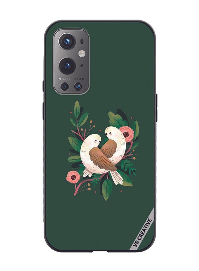 VR CREATIVE Protective Case Cover For OnePlus 9 Pro Birds Design Multicolour - Image 1