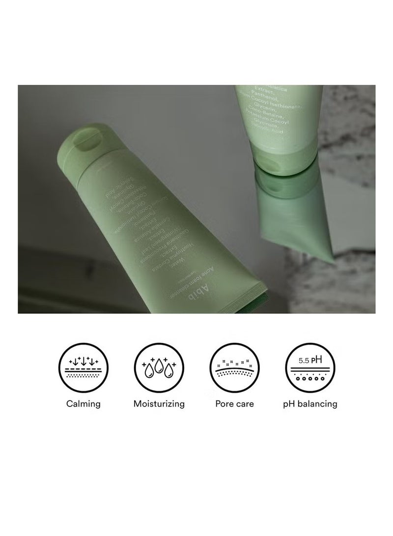 abib Acne Foam Cleanser Heartleaf Foam 5.07 fl oz / 150 ml | Korean Mild Acidic Daily Face Wash for Acne-Prone Skin, Hydrating & Soothing with Panthenol B5, Deep Cleansing for Sensitive Skin, K-Beauty - Image 3