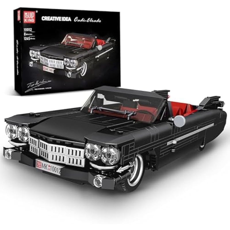 10012 Technik Eldorado Car Model, Creativity Technology Sports Car Convertible Car Model Car Kit, Designer Firas Munir Abu-Jaber Exhibition Piece for Collectors (1245 Pieces) - Image 1