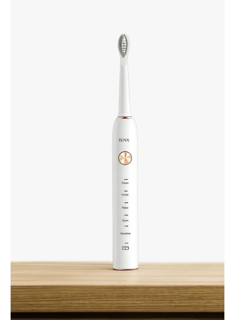 Denx DX2579 Sonic Electric Toothbrush – 5 Modes, Long Battery Life, Waterproof - Image 1
