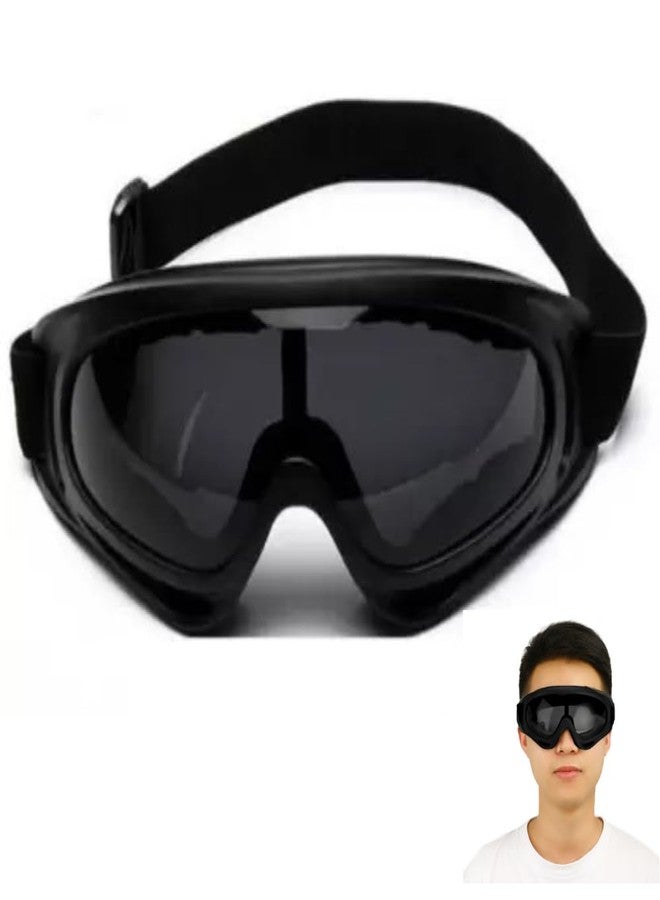 Autozap remium UV Protection Ski Goggles with Adjustable Elastic Strap - Windproof & Dust-Proof | Ideal for Cycling, Skiing, and Riding - Image 1