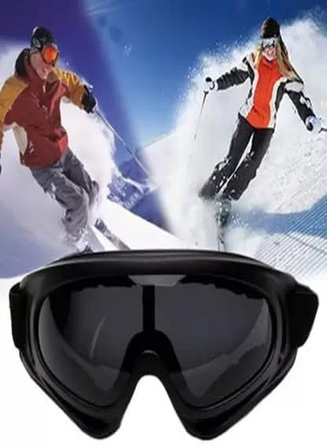 Autozap remium UV Protection Ski Goggles with Adjustable Elastic Strap - Windproof & Dust-Proof | Ideal for Cycling, Skiing, and Riding - Image 5