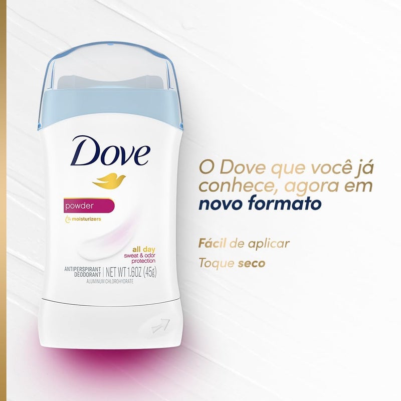 Dove Powder Antiperspirant Deodorant, 1.6 Ounce - Image 4