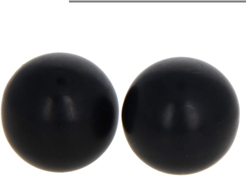 Othmro 2Pcs Thermoset Ball Knob M6 Female Thread Machine Handle 20mm Diameter Smooth Rim Thermoset Ball Knobs for Lawn Mowers Exercise Equipment Machinery Valves Spigots - Image 1