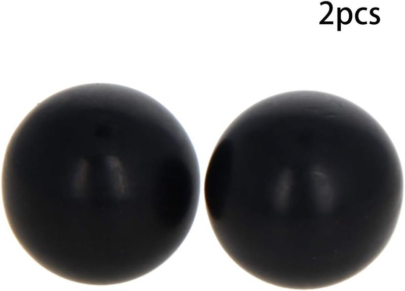 Othmro 2Pcs Thermoset Ball Knob M6 Female Thread Machine Handle 20mm Diameter Smooth Rim Thermoset Ball Knobs for Lawn Mowers Exercise Equipment Machinery Valves Spigots - Image 2