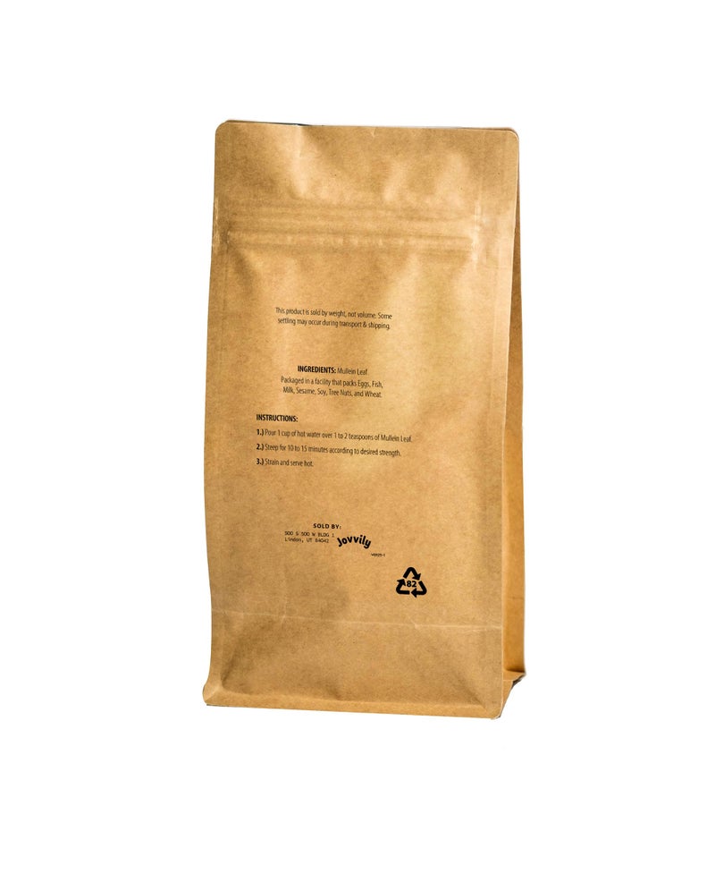 Jovvily Mullein Leaf - 4 oz - Cut & Sifted - Herbal Tea - Caffeine Free - Image 2