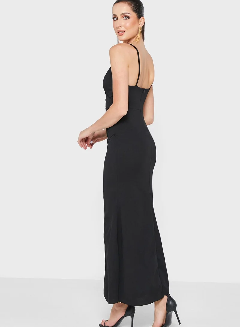 Ella Limited Edition Strappy Slit Dress