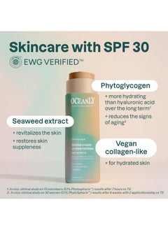 Attitude ATTITUDE Oceanly Tinted Face Cream Stick with SPF 30, EWG Verified, Plastic-Free, Broad Spectrum UVA/UVB Protection with Zinc Oxide, Universal Tint, Unscented, 1 Ounce  - Image 3