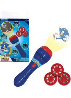 Lexibook Lexibook, SEGA Sonic The Hedgehog, Stories projector and torch light, Projects 24 images from the world of Sonic with 3 discs  - Image 1