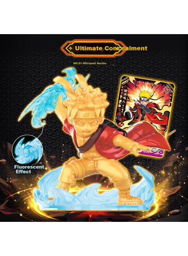 Kayou Naruto Mini Eraser Figurine Series 1, Eraser Blind Box Stationery, Student And Children's Gift - Image 4