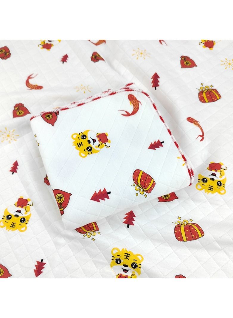 Pure Cotton Cartoon Printed Bath Towels