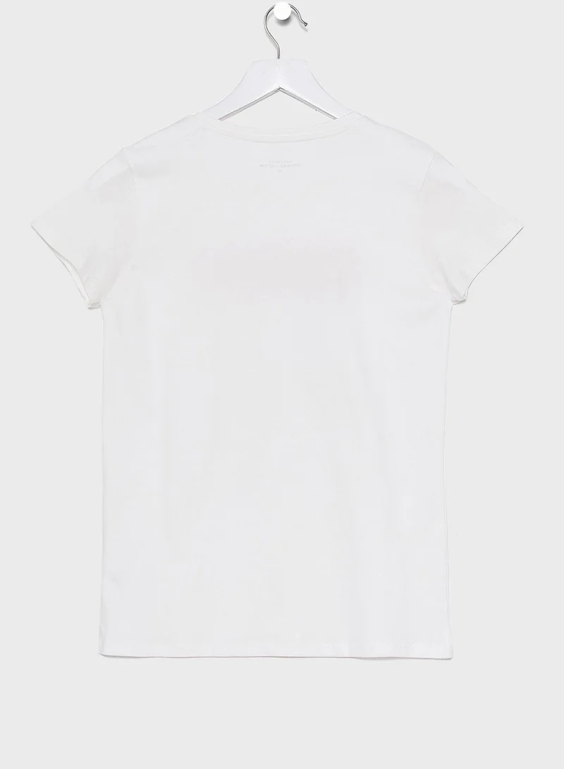 Reserved Teen Slogan T-Shirt