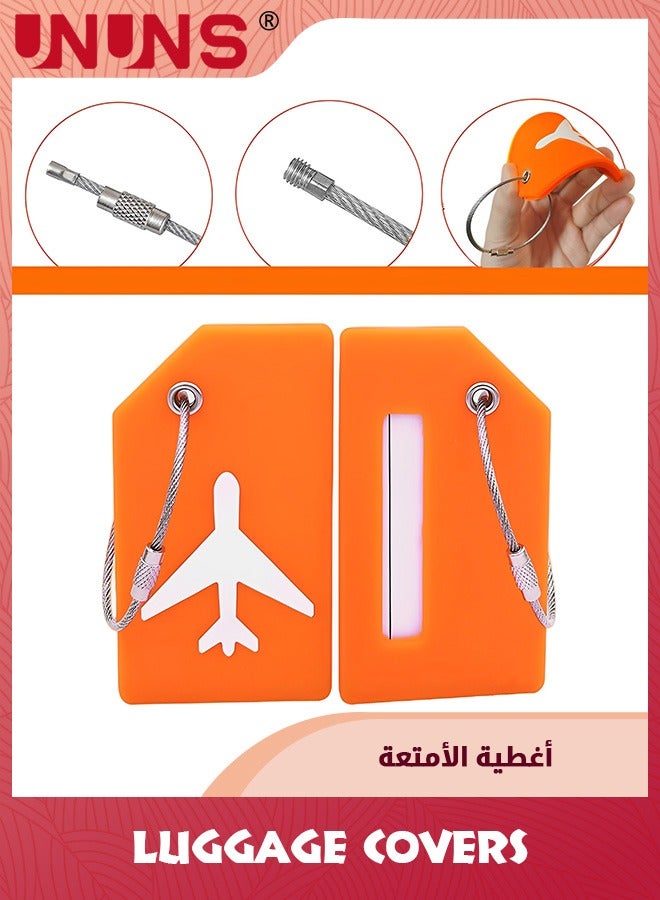 UNUNS Clear PVC Luggage Covers,3PCS Suitcase Protector Covers Set With 6×Luggage Straps and 3×Name ID Cards,PVC Waterproof Luggage Sleeves For 20" 24" 28" Wheeled Suitcases - Image 5