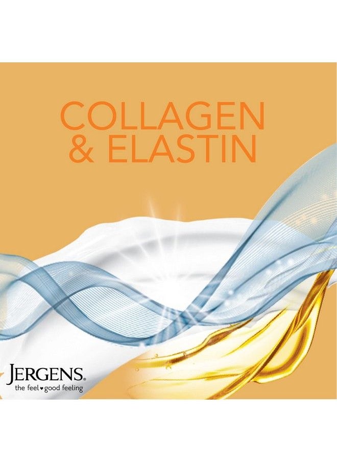 Jergens - Skin Firming Body Lotion For Dry To Extra Dry Skin Skin Tightening Cream With Collagen And Elastin Instantly Moisturizes Dry Skin Dermatologist Tested Hydralucence Blend Formula 16.8 Oz - Image 1