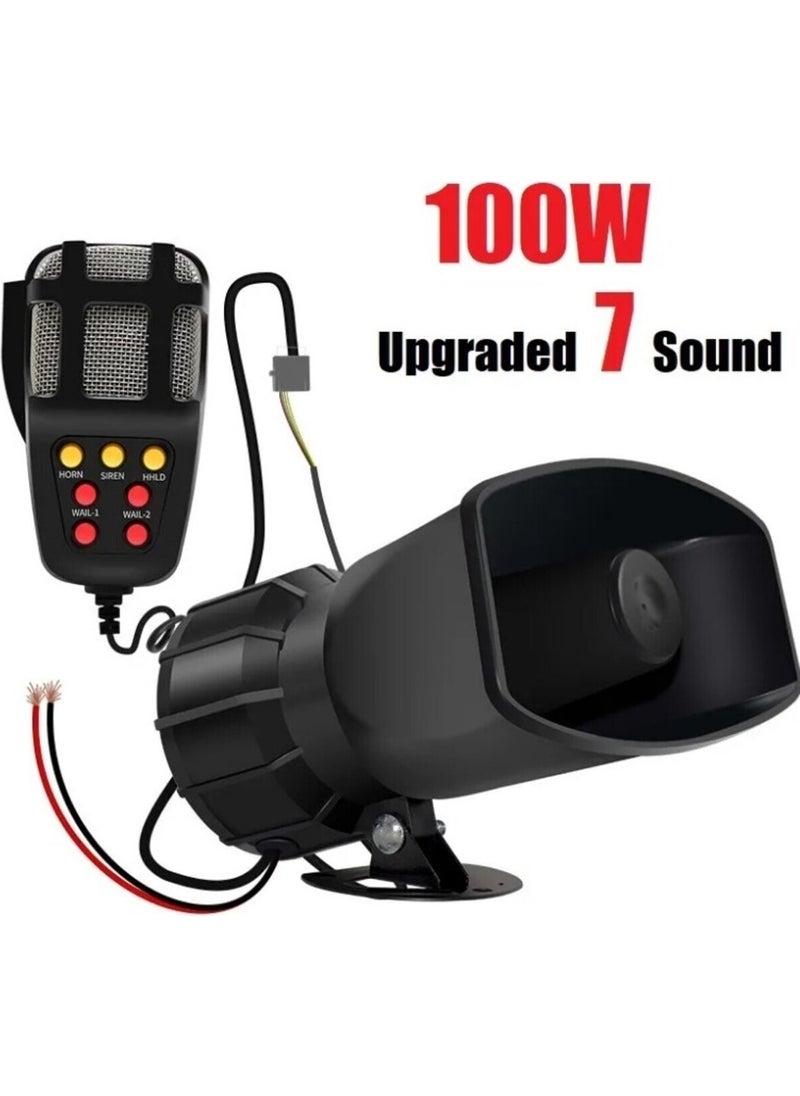 CHARGE Car Siren Megaphone Microphone  - Image 1