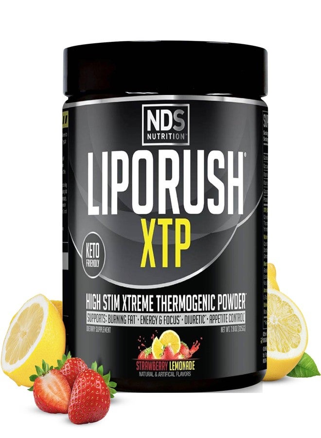 LIPORUSH NDS Nutrition LIPORUSH XTP Strawberry Lemonade Flavor - 45 Servings - Image 1